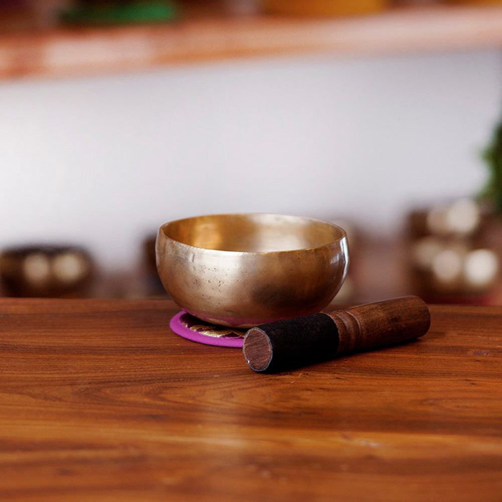 CUENCO TIBETANO CLÁSICO (RE# - 10,5 CM)