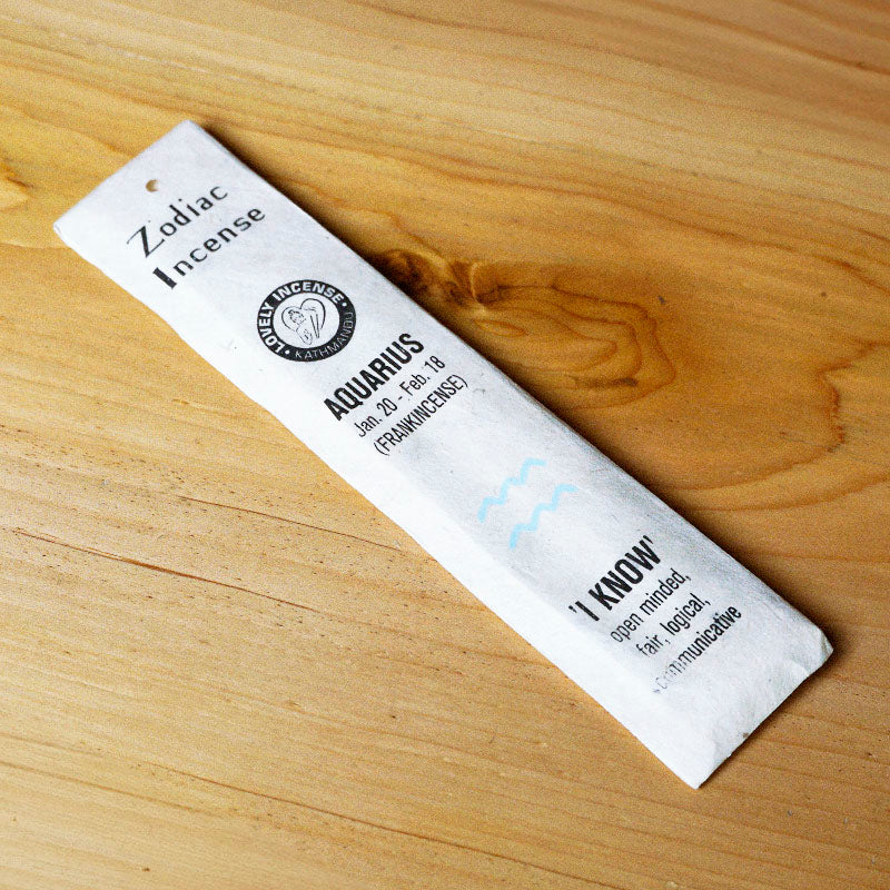 INCIENSO ZODIACO ACUARIO