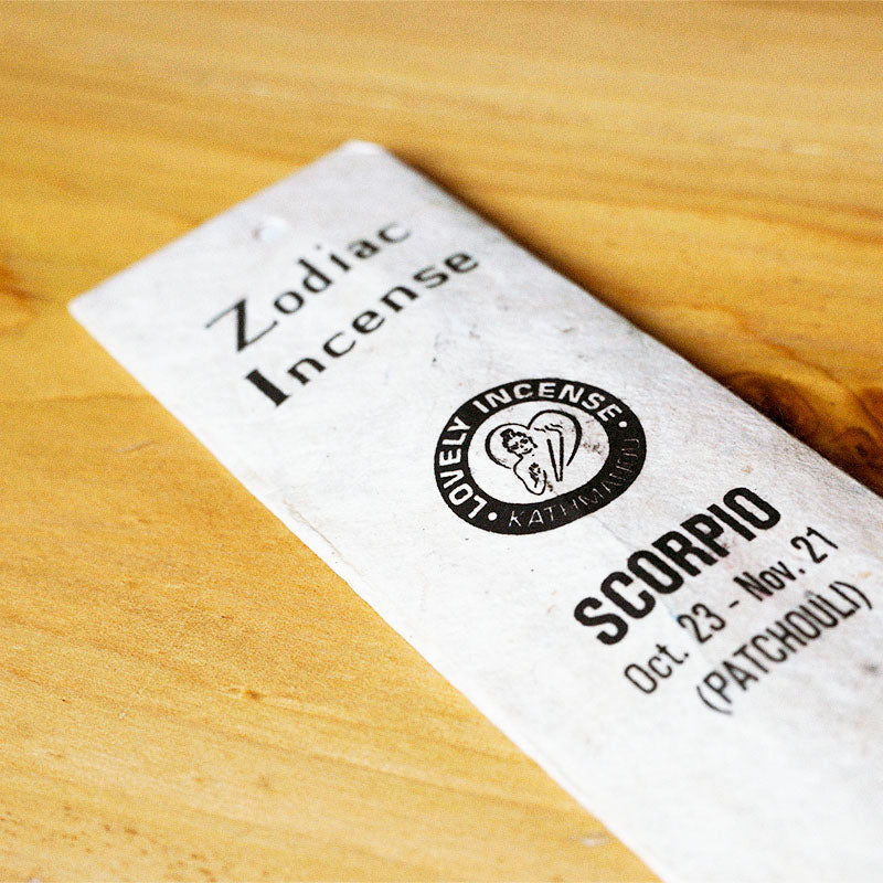 INCIENSO ZODIACO ESCORPIÓN
