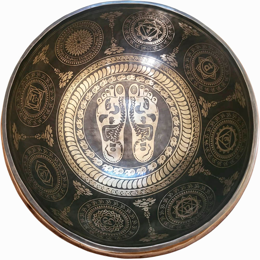 CUENCO TIBETANO GRABADO O CLÁSICO 62 CM (RESERVA)