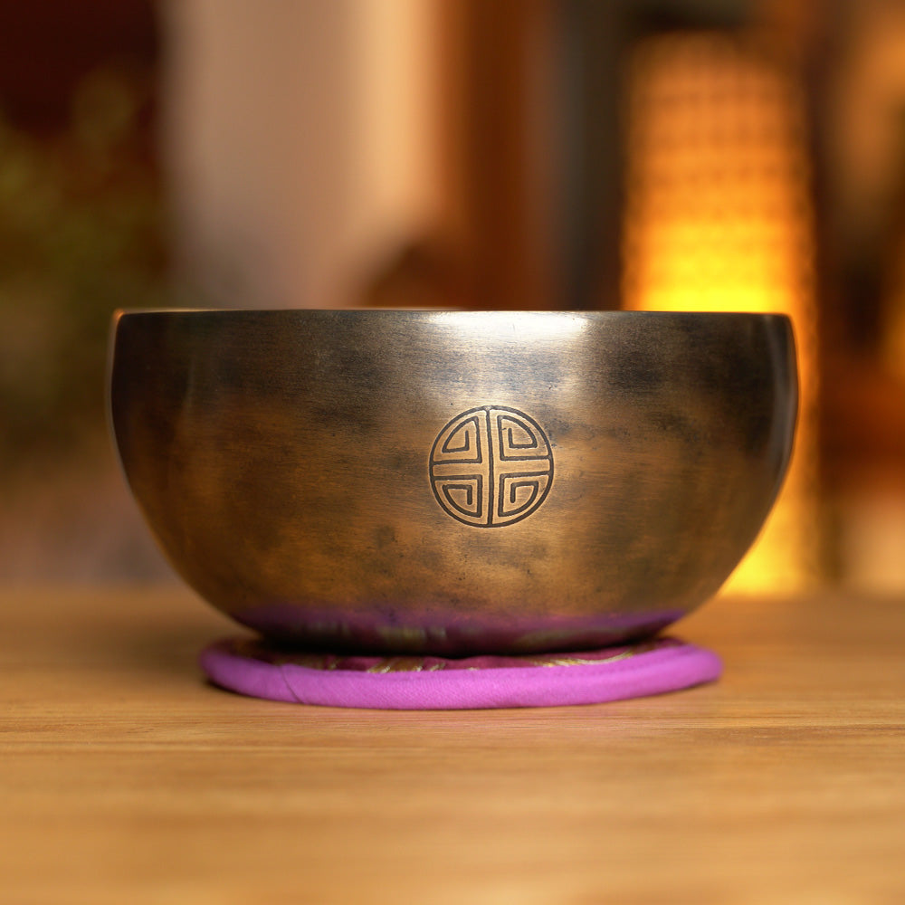 CUENCO TIBETANO FULL MOON (FA - 14 CM)