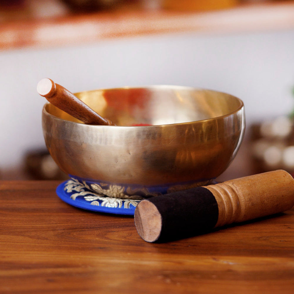 CUENCO TIBETANO GRABADO (DO# - 26 CM)