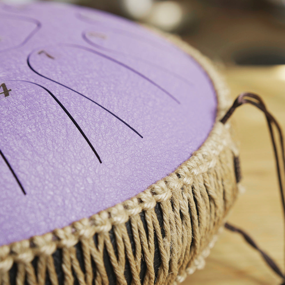 STEEL DRUM 13 NOTAS 12 PULGADAS - LAVANDA