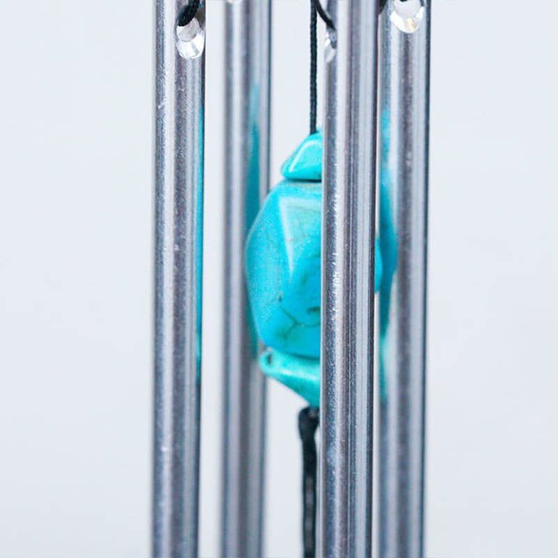 Sinos de pedras preciosas - Turquesa 12"