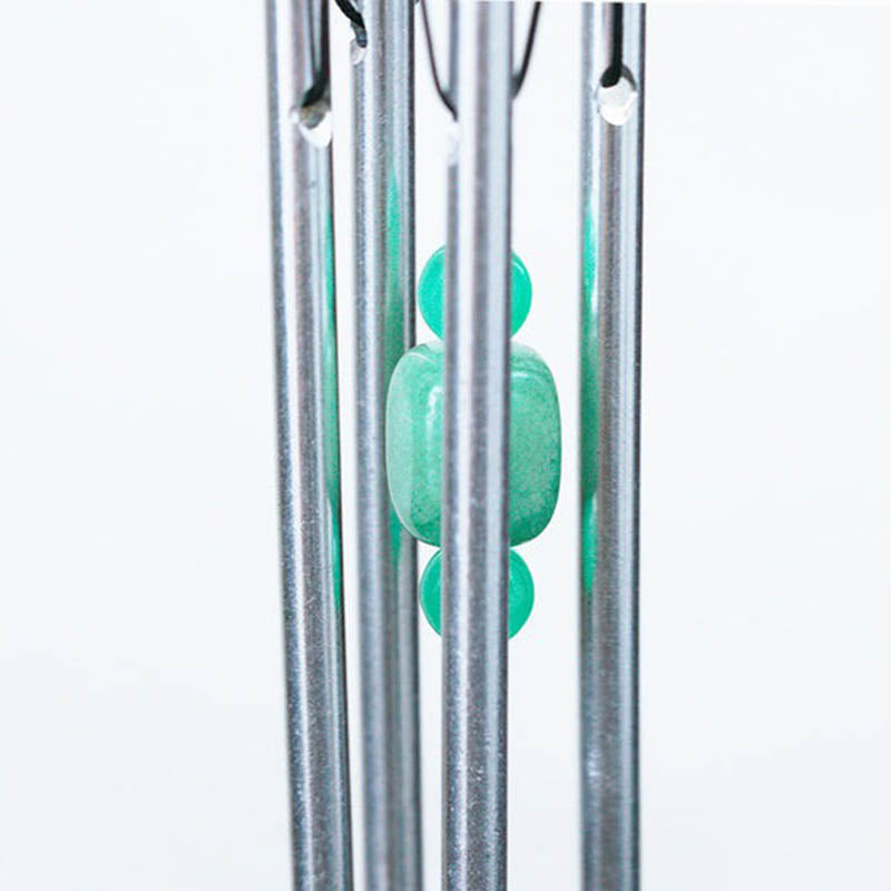 Sinos de pedras preciosas - Jade 12"