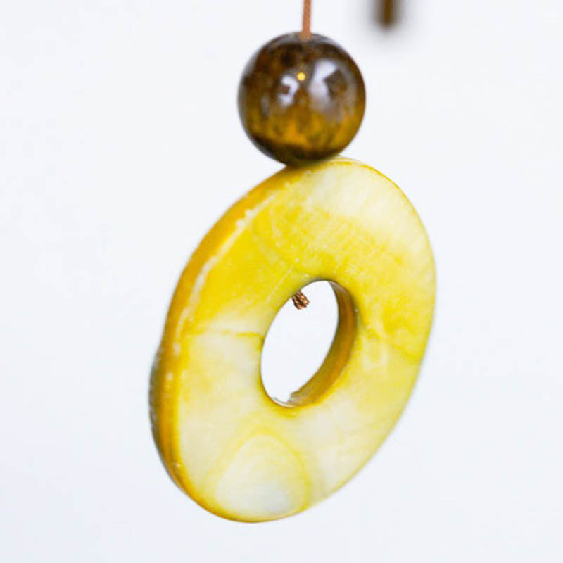 CAMPANA DE VIENTO PIEDRAS PRECIOSAS - OJO DE TIGRE(RESERVA)