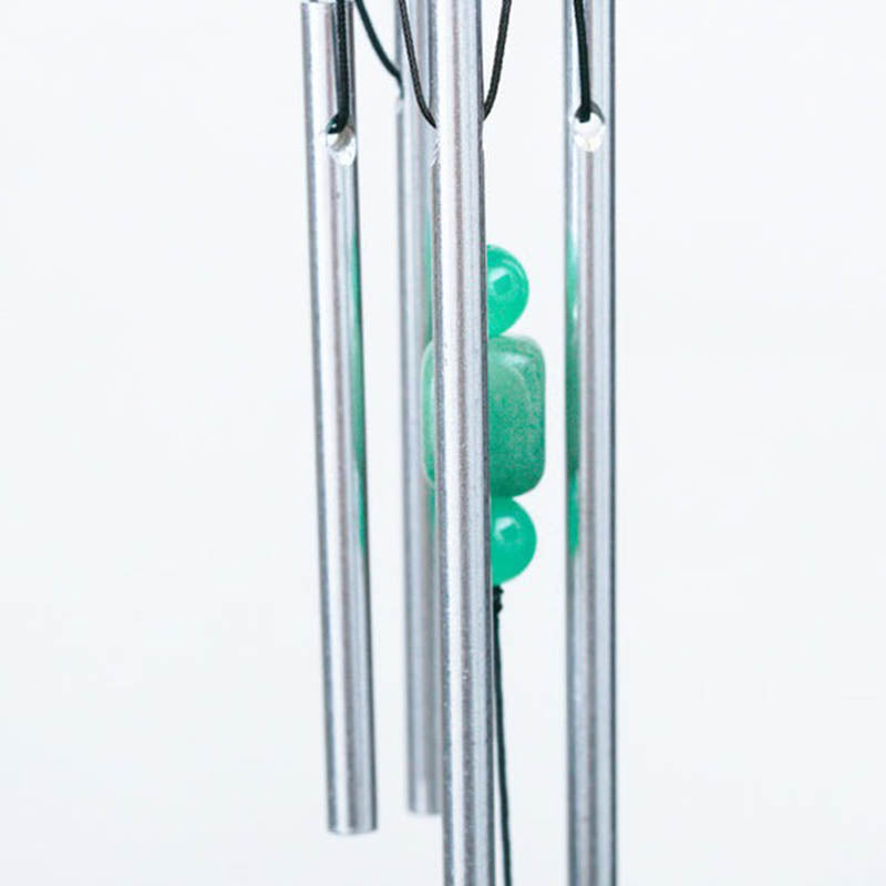 Sinos de pedras preciosas - Jade 12"