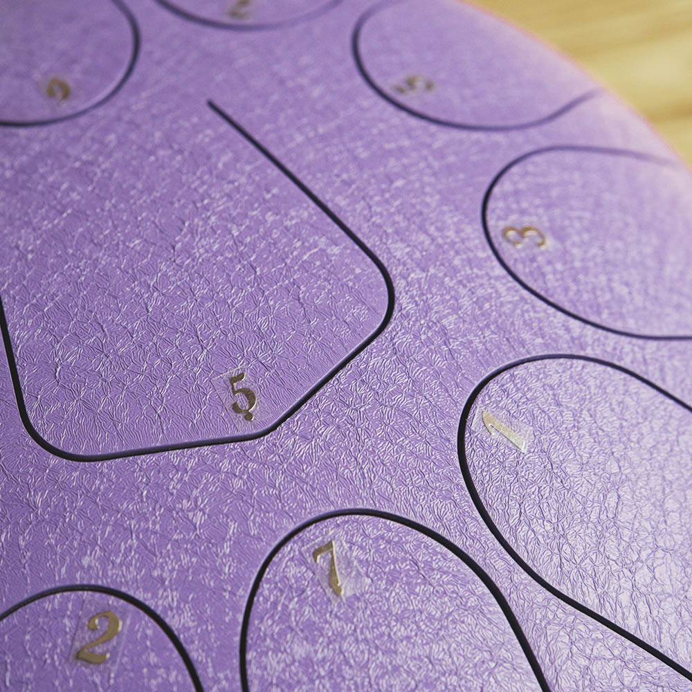 STEEL DRUM 11 NOTAS 10 PULGADAS - LAVANDA