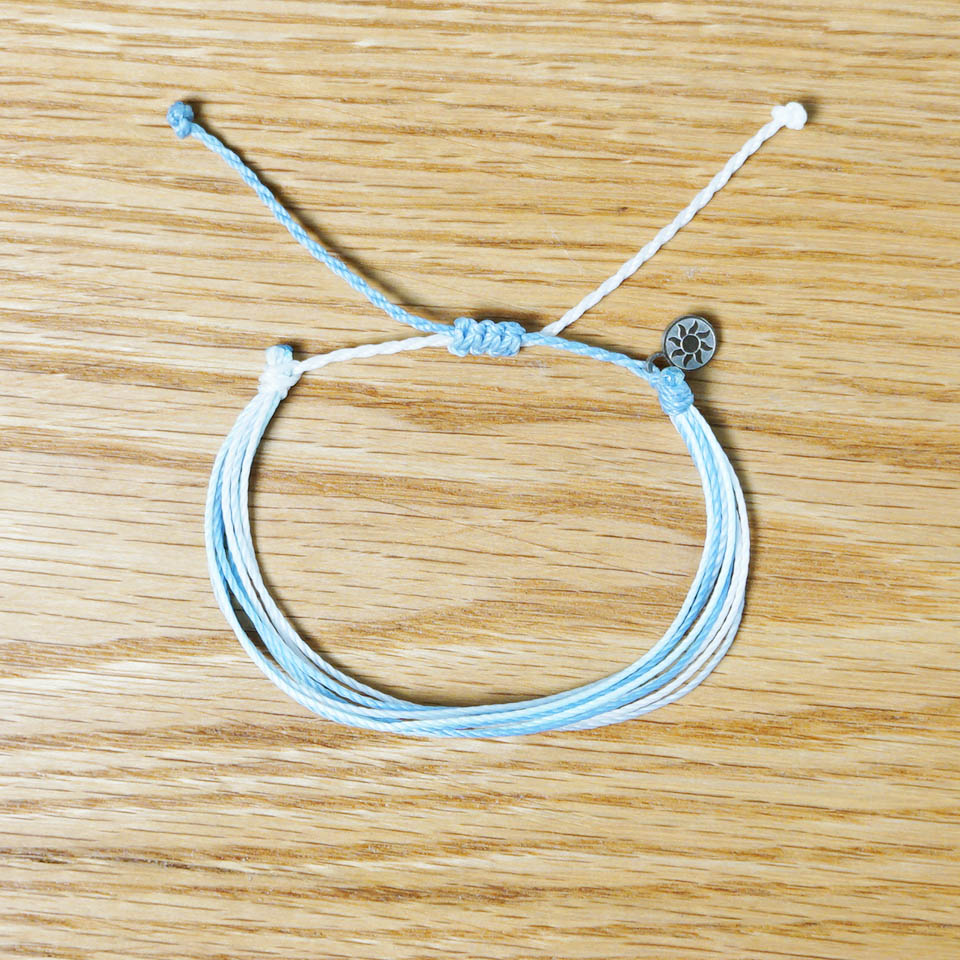 PULSERA AJUSTABLE HILO ENCERADO “ARA”