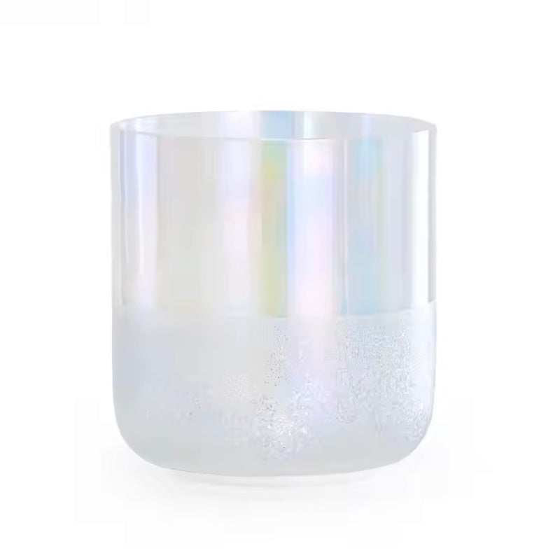"COSMIC RAY ALCHEMY" CUENCO DE CRISTAL DE CUARZO - 6" A 9", AFINACIÓN 432 HZ (RESERVA)