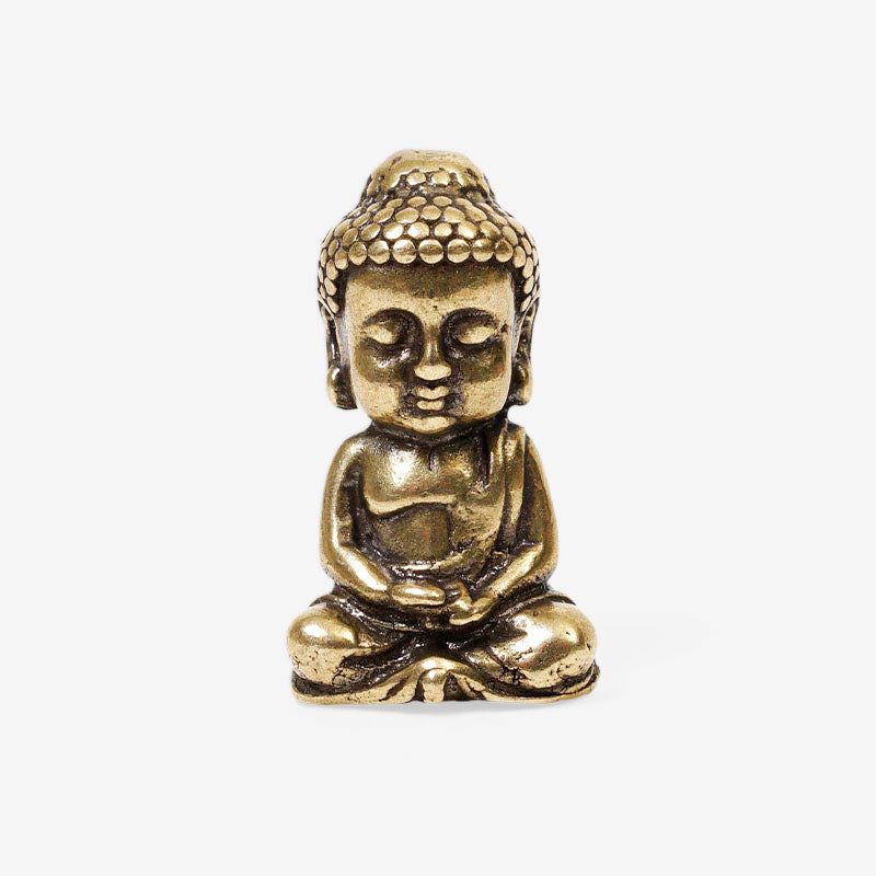 FIGURA DE BRONCE BUDA BEBÉ