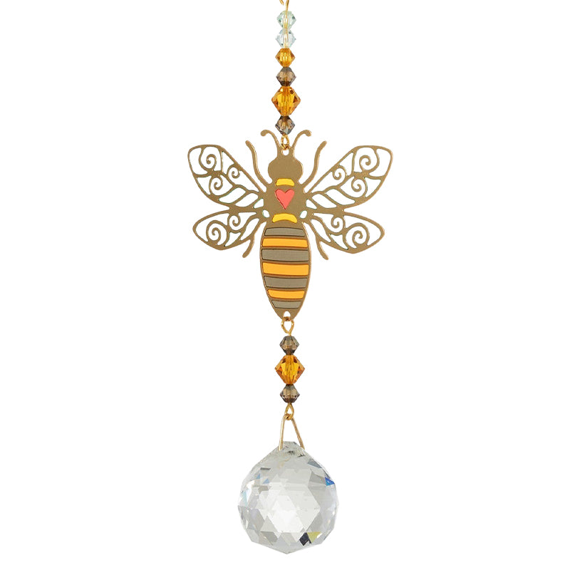 ATRAPASOL DE CRISTAL - ABEJA