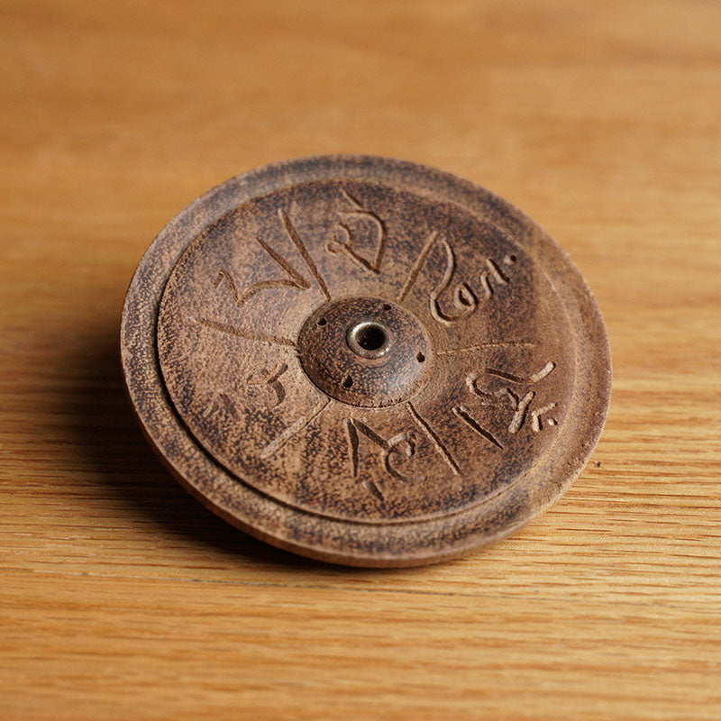 PORTA INCIENSO DE MADERA MEDIANO