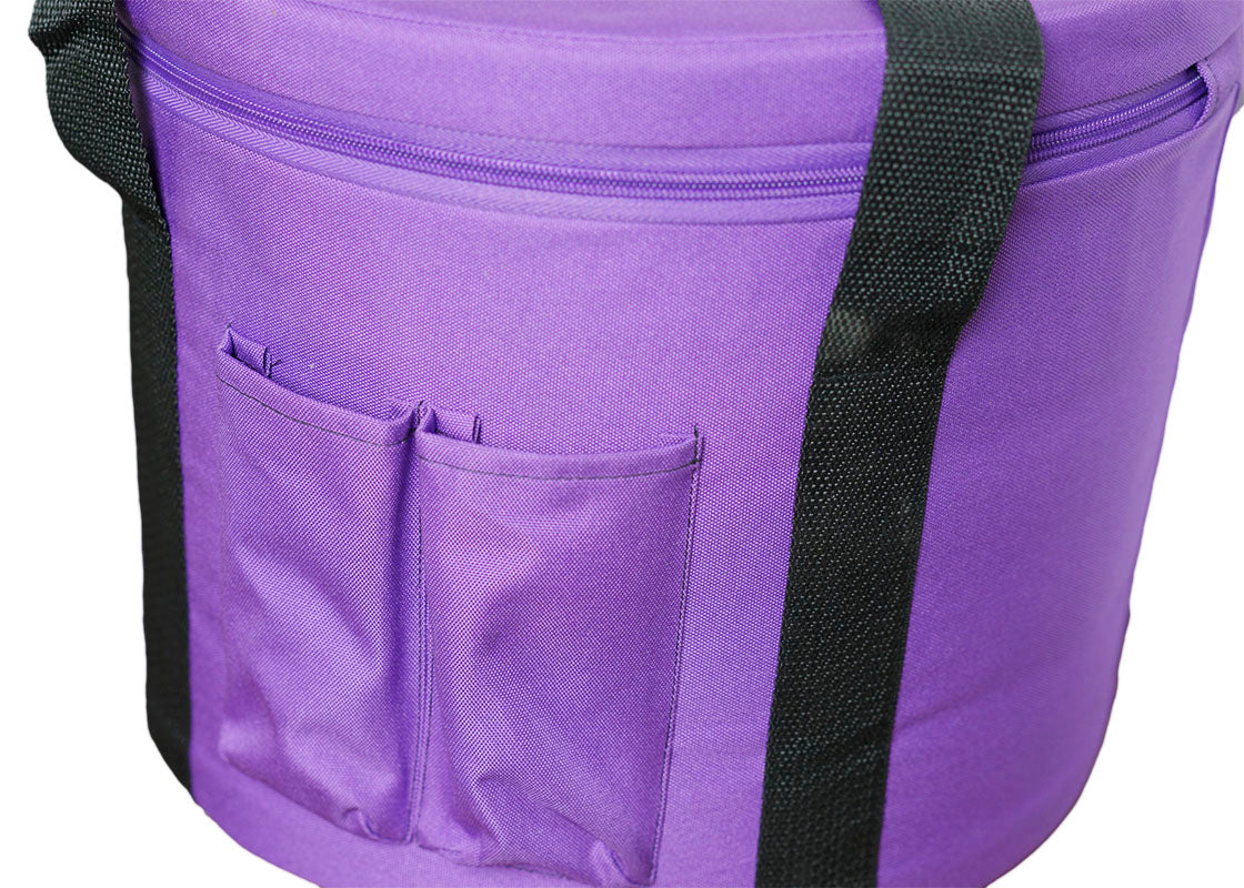 BOLSO DE CUENCO DE CUARZO GRIS 9 PULGADAS