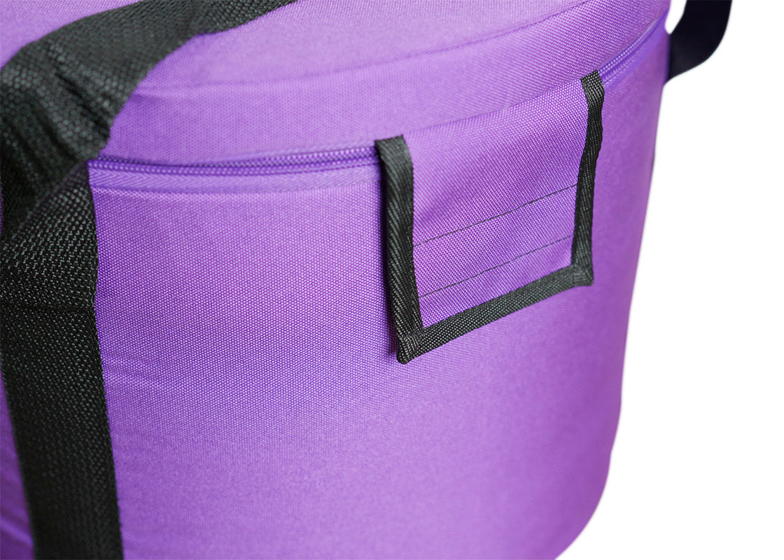 BOLSO DE CUENCO DE CUARZO GRIS 9 PULGADAS