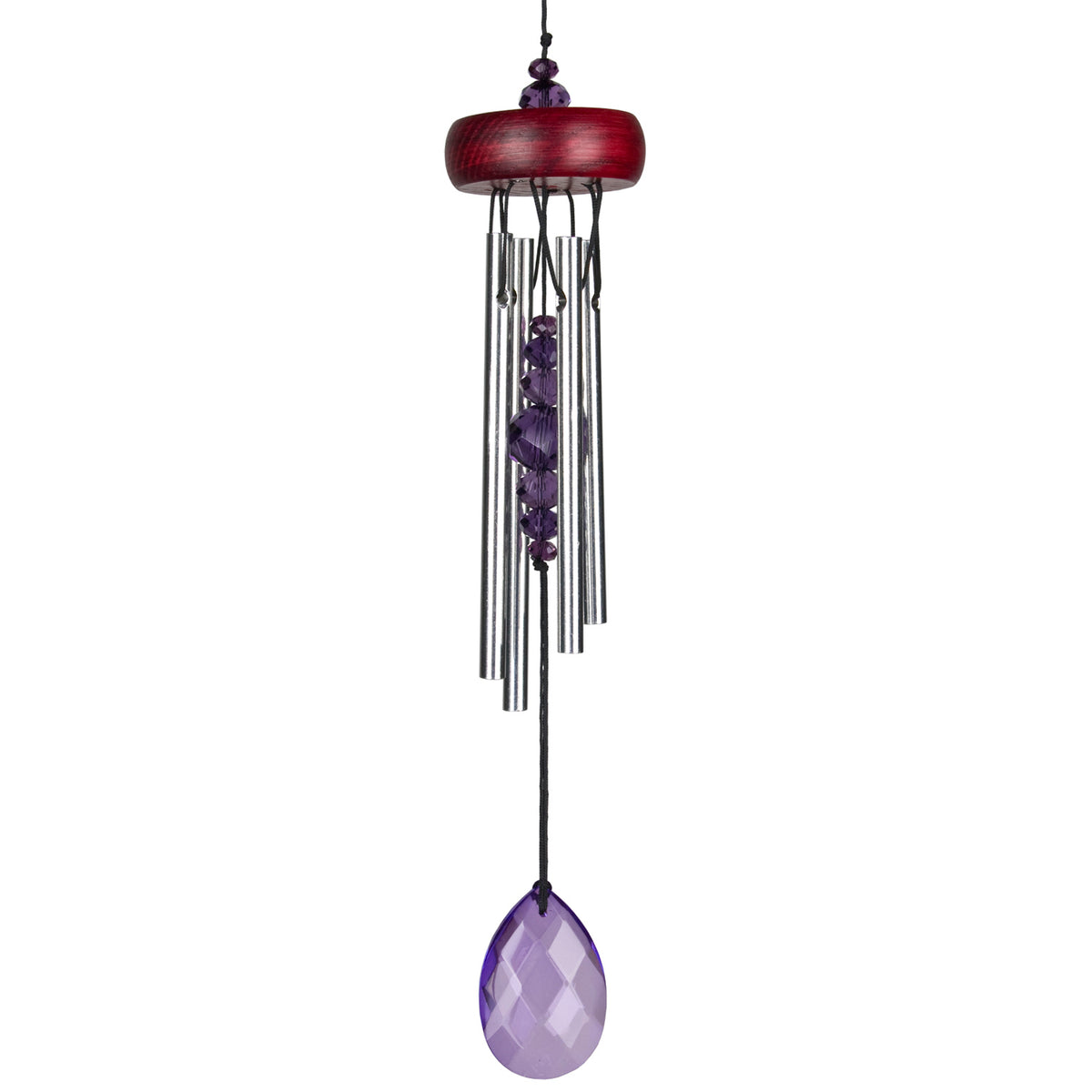 CAMPANA DE VIENTO GEMAS - VIOLETA (RESERVA)