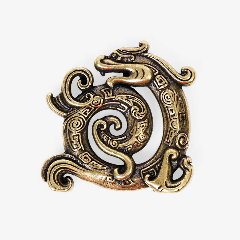 PORTA INCIENSO BRONCE DRAGÓN