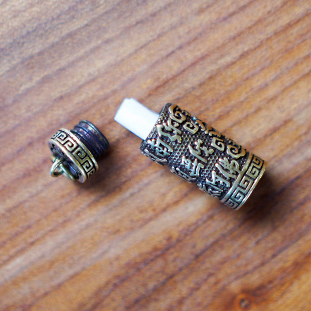 COLGANTE DE BRONCE COFRE DE DESEOS