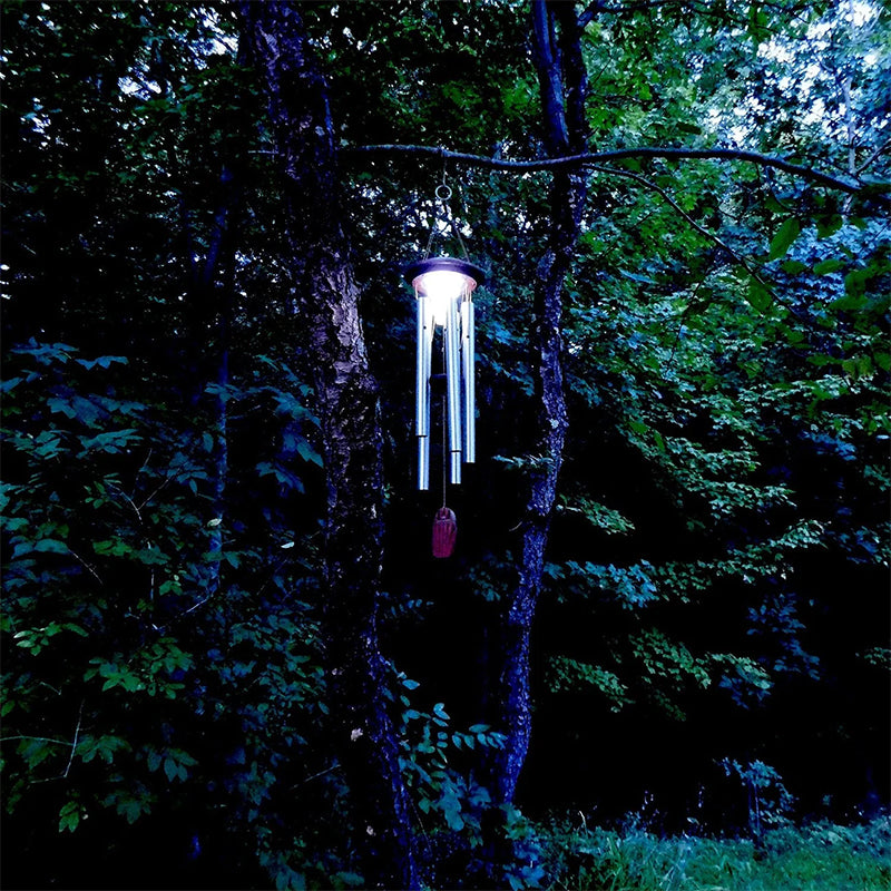 CAMPANA DE VIENTO SOLAR LUZ DE LUNA - BRONCE (RESERVA)