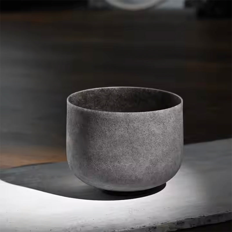 CUARZO BLANCO CON OBSIDIANA - 8" A 11", 432 HZ TONO PERFECTO (RESERVA)