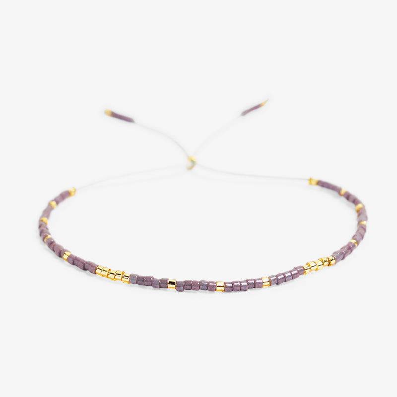 PULSERA AJUSTABLE MIYUKI CRISTAL "PEGASO"