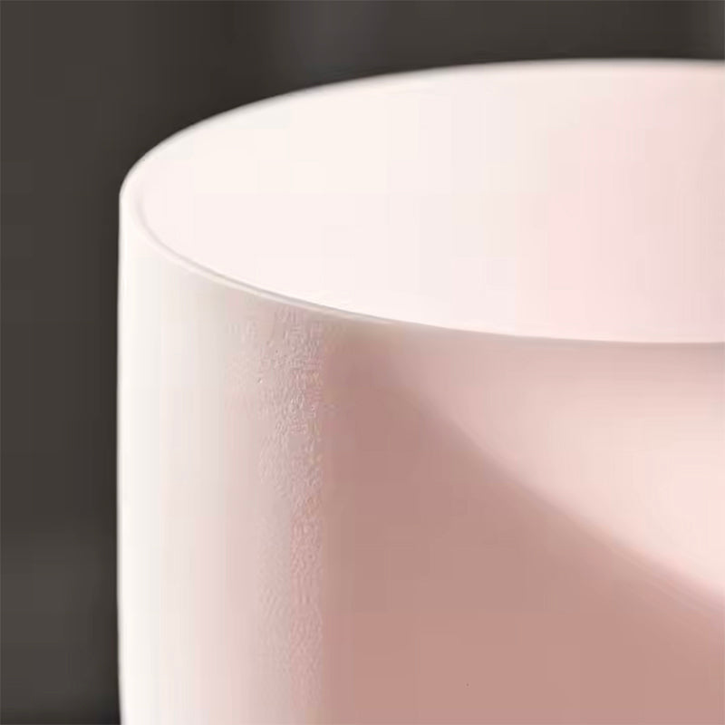 CUARZO BLANCO CON CUARZO ROSA - 8" A 11", 432 HZ TONO PERFECTO (RESERVA)