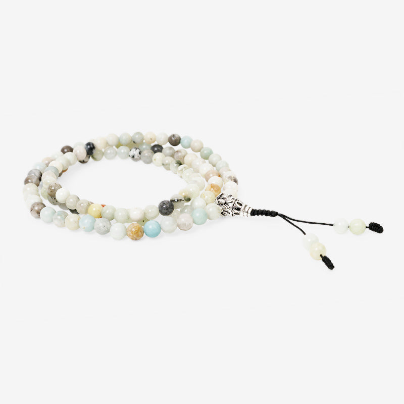 JAPA MALA 108 CUENTAS AMAZONITA