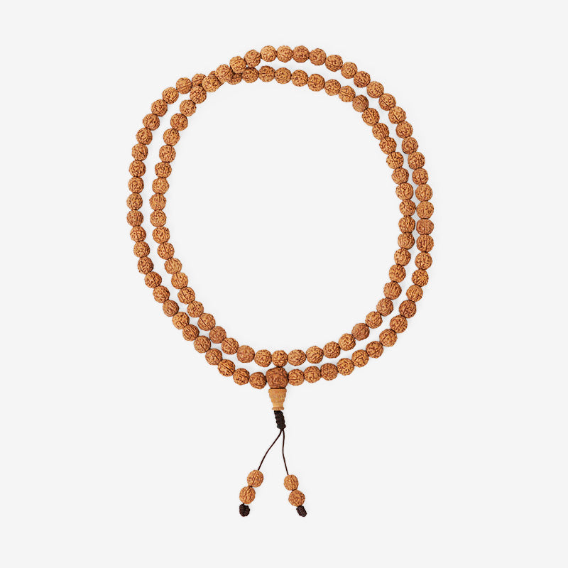 JAPA MALA 108 CUENTAS SEMILLA DE RUDRAKSHA