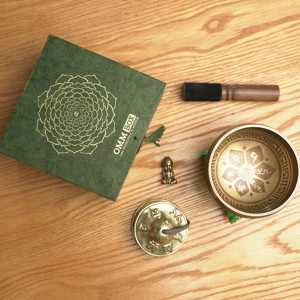 KIT OMM BOX "ANAHATA" + TINGSHA Y BUDITA FORTUNA