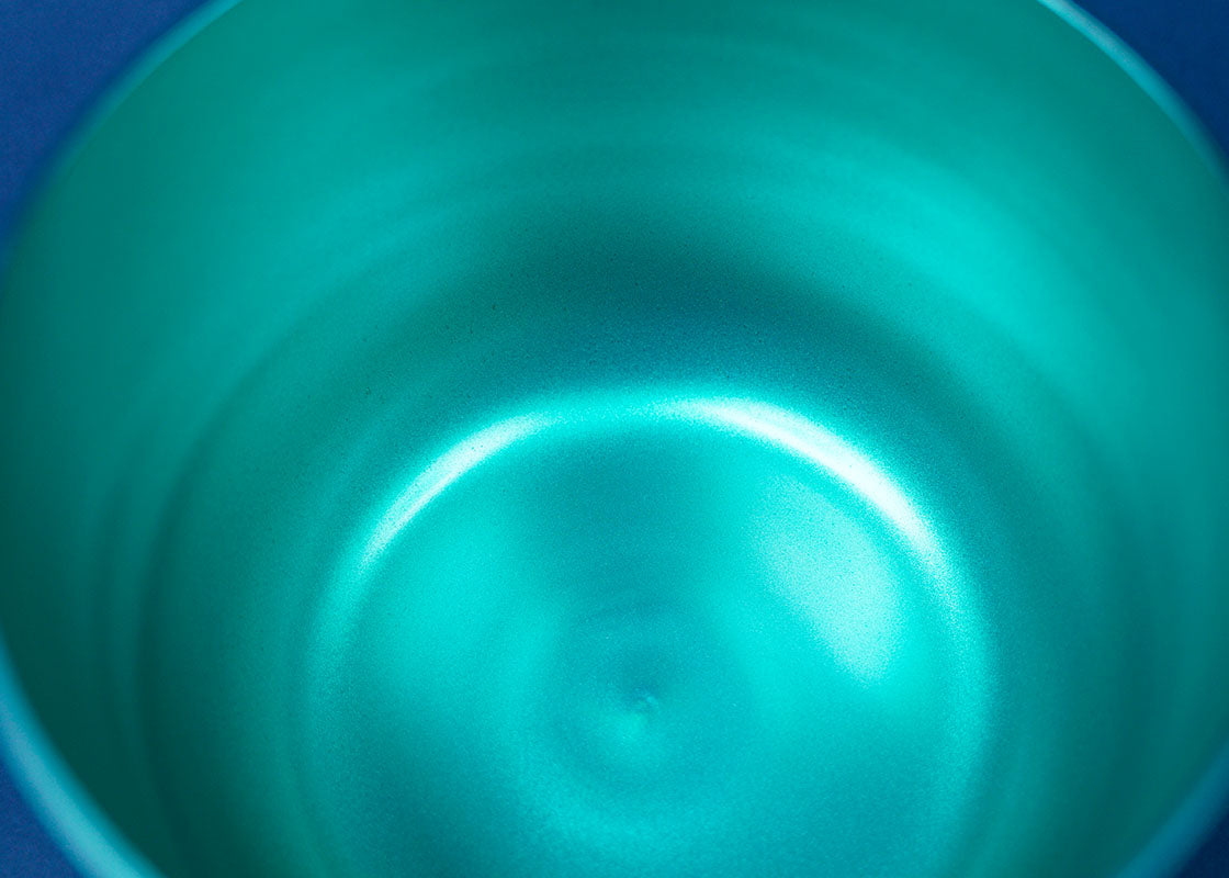 Cuenco Titanio (7 Pulgadas - Fa) - Cuencos Tibetanos Cuencos Cuencos de Cuarzo Nepal Cuencos Cantores Cuarzos Sonoterapia Japamala Pulseras Banderas de Oracion Tingshas Campanas