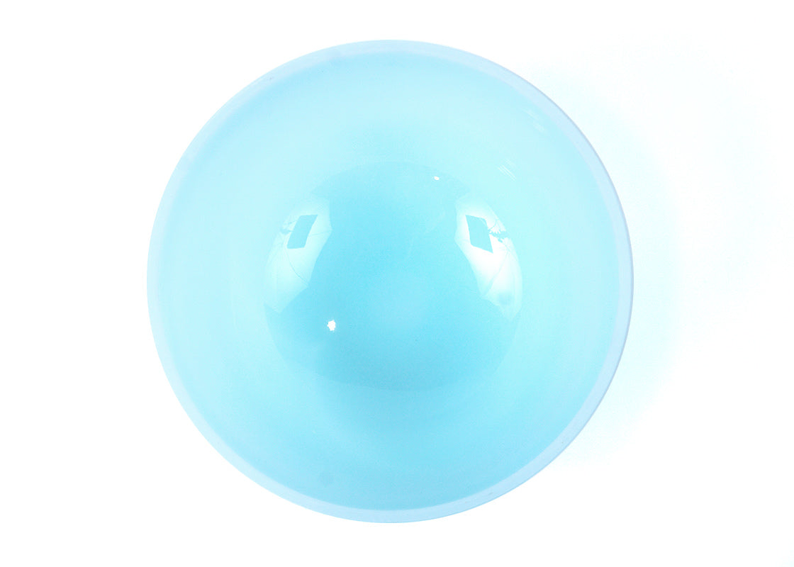 Cuenco de Cuarzo Color 10 Pulgadas (Sol - Celeste) - Cuencos Tibetanos Cuencos Cuencos de Cuarzo Nepal Cuencos Cantores Cuarzos Sonoterapia Japamala Pulseras Banderas de Oracion Tingshas Campanas