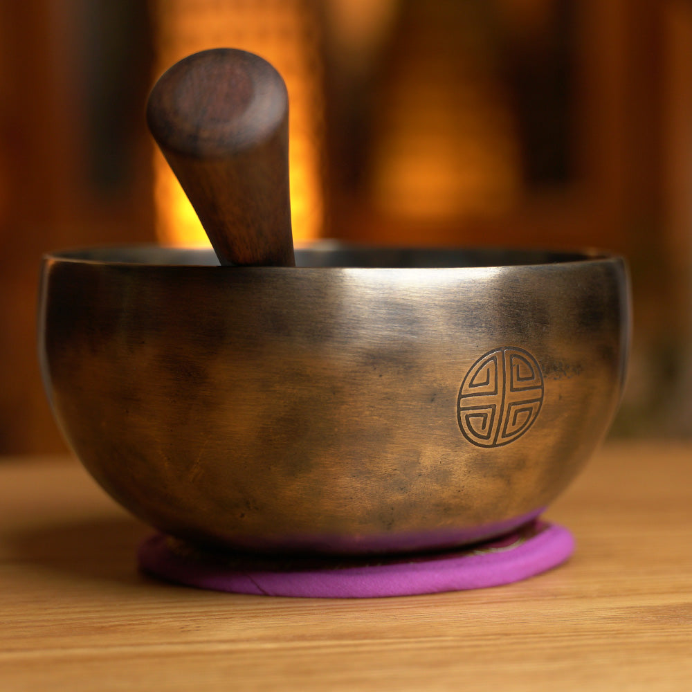 CUENCO TIBETANO FULL MOON (FA - 14 CM)