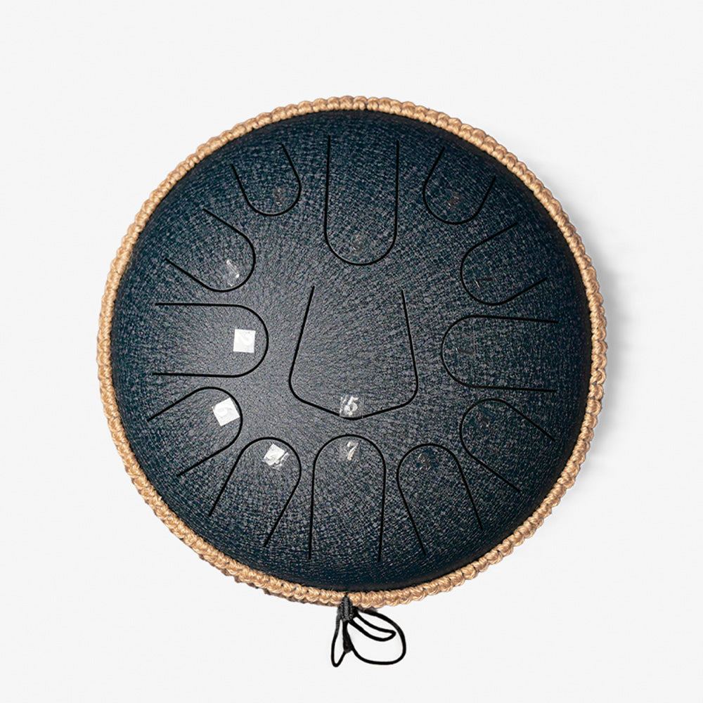 STEEL DRUM 13 NOTAS 12 PULGADAS - AZUL MARINO