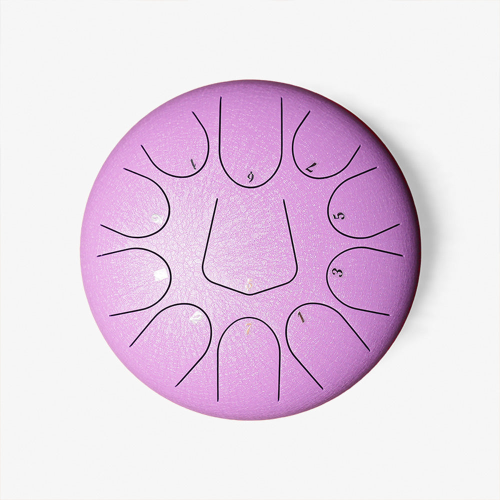 STEEL DRUM 11 NOTAS 10 PULGADAS - LAVANDA