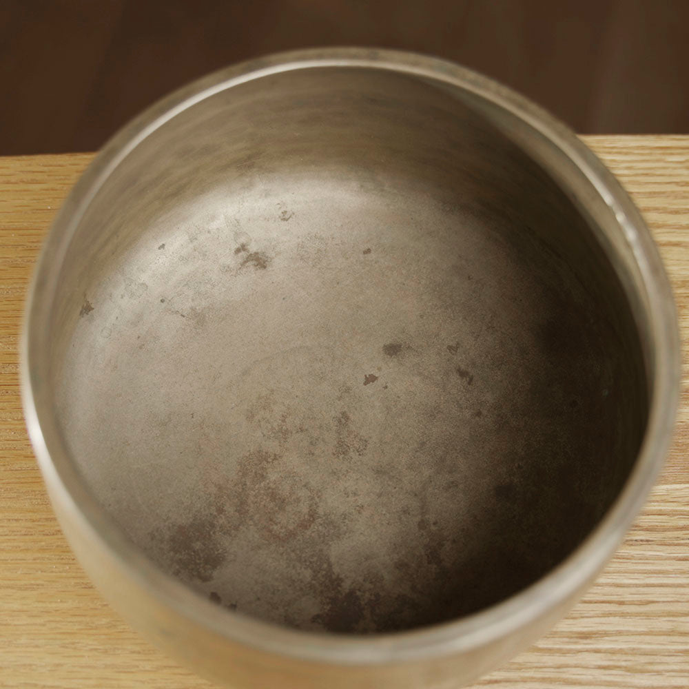 CUENCO TIBETANO ANTIGUO THADOBATI (RE# - 16 CM)