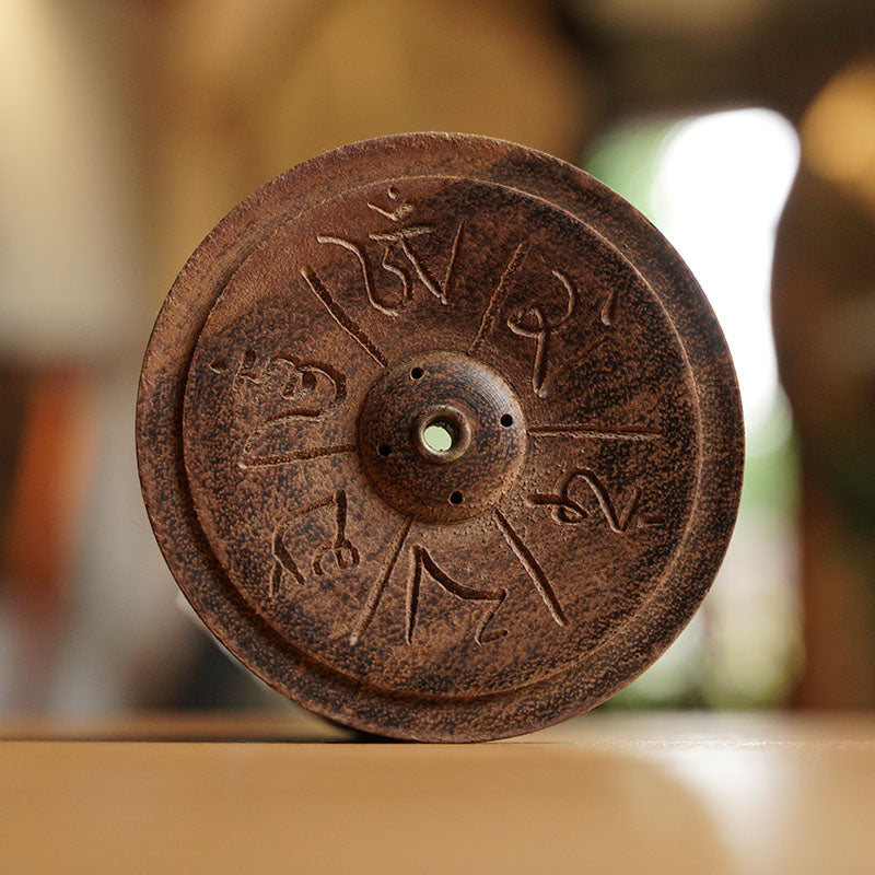 PORTA INCIENSO DE MADERA MEDIANO