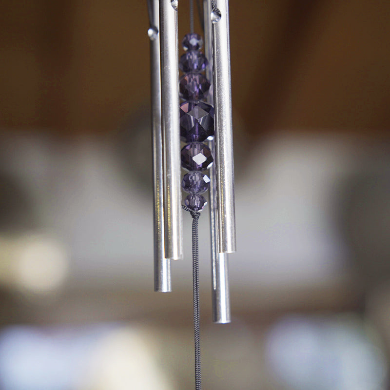 CAMPANA DE VIENTO GEMAS - VIOLETA (RESERVA)