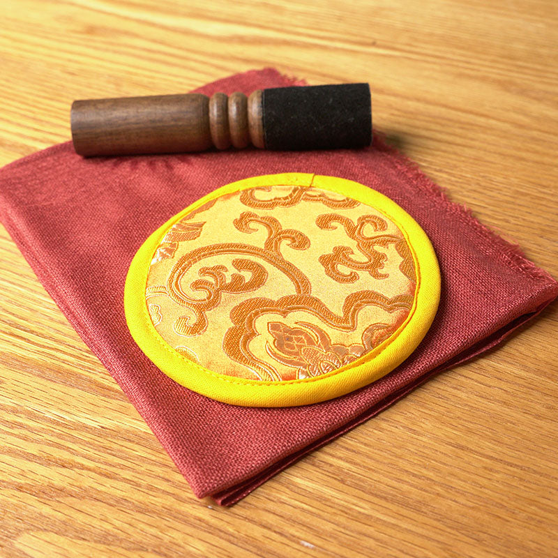 CUENCO TIBETANO MANTRA - FUEGO SOLAR 🧡