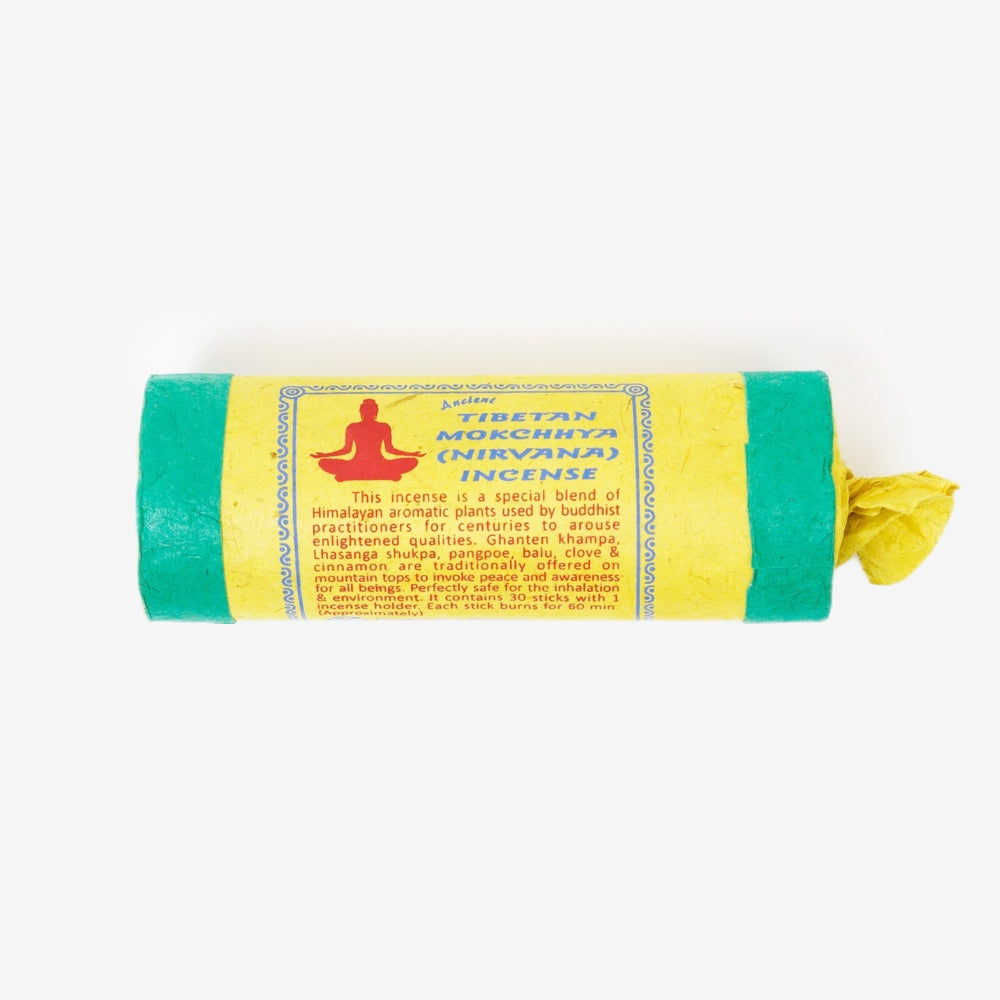 INCIENSO TIBETANO RECETA MILENARIA MOKSHAYA