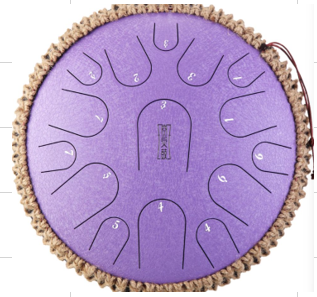 STEEL DRUM 11 NOTAS 10 PULGADAS - LAVANDA