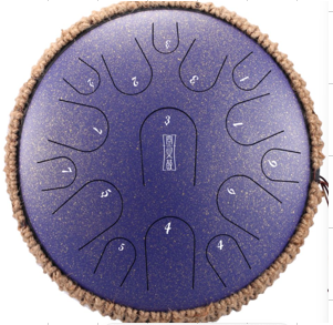 STEEL DRUM 8 NOTAS 10 PULGADAS - MORADO