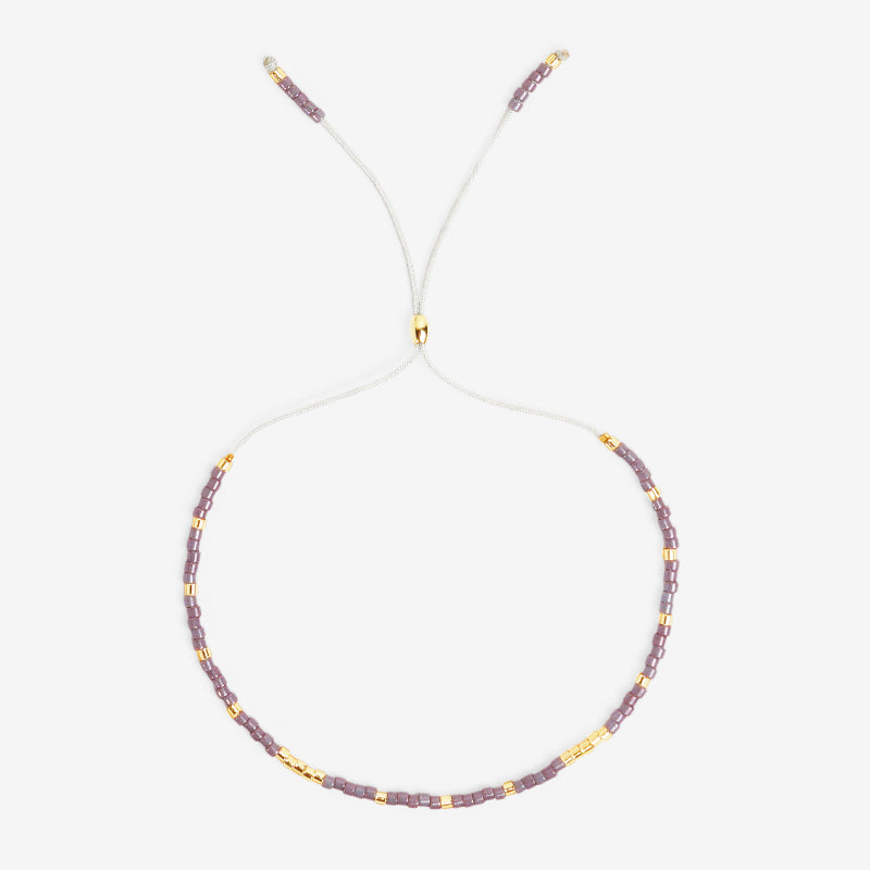 PULSERA AJUSTABLE MIYUKI CRISTAL "PEGASO"