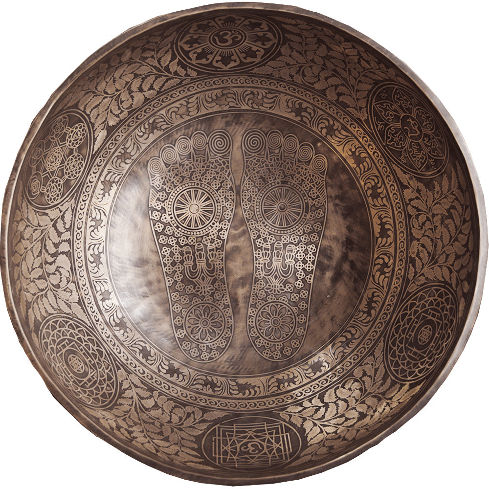 CUENCO TIBETANO GRABADO O CLÁSICO 62 CM (RESERVA)