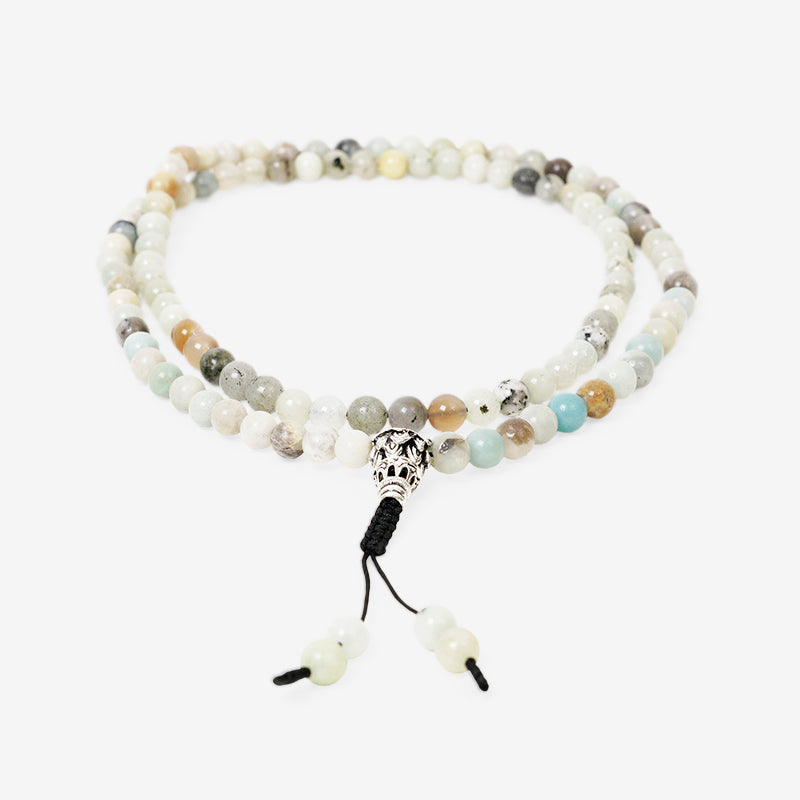 JAPA MALA 108 CUENTAS AMAZONITA