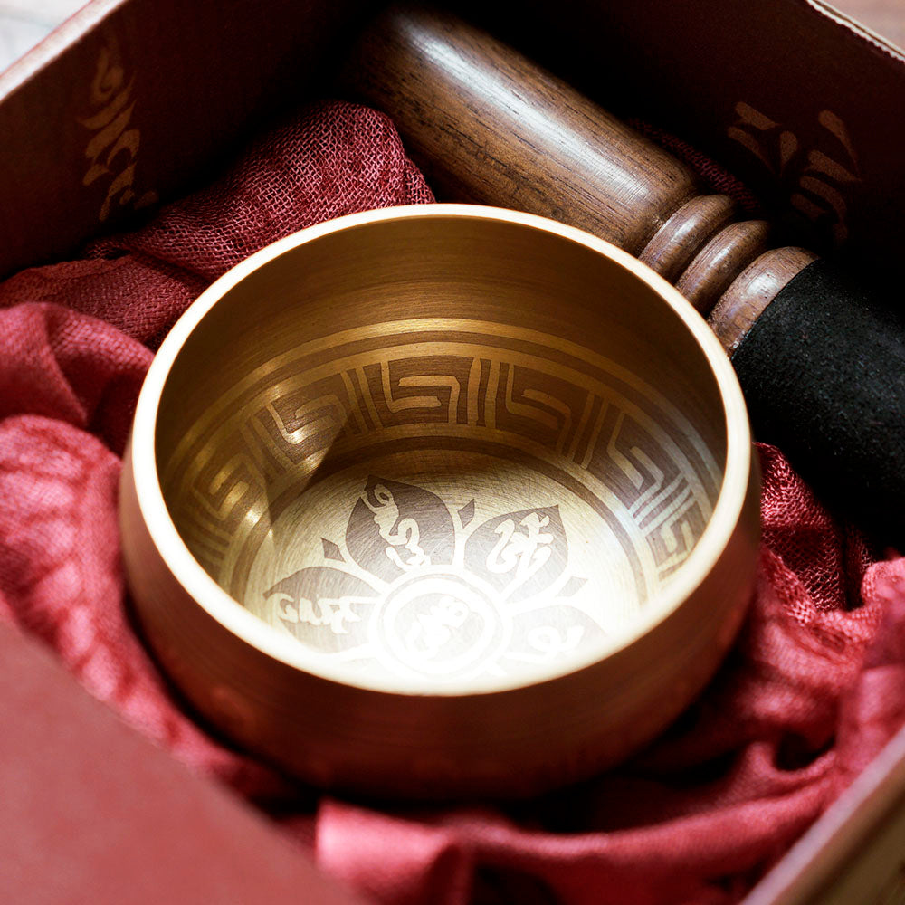 CUENCO VIAJERO 9,5 CM  - "FLOR DE LOTO"