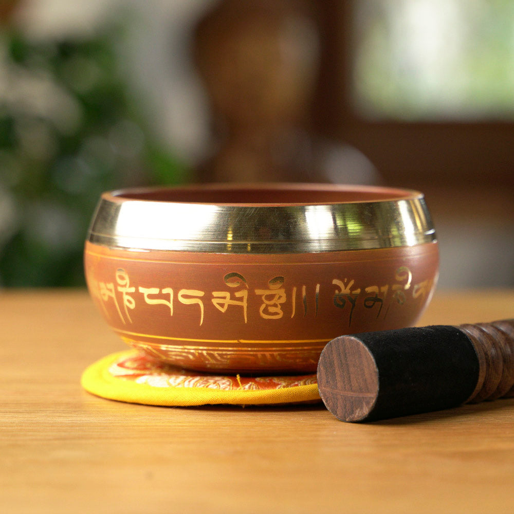 CUENCO TIBETANO MANTRA CAFÉ