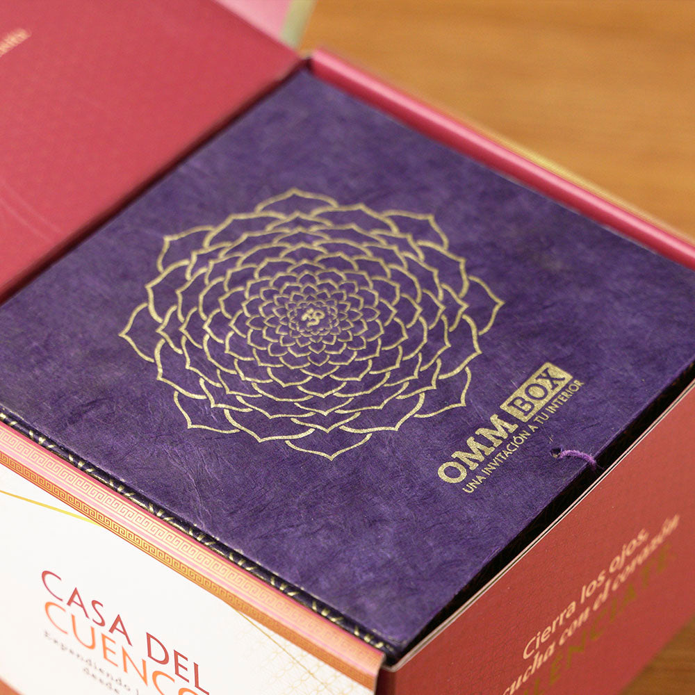 KIT OMM BOX "SAHASRARA" + TINGSHA Y BUDITA FORTUNA