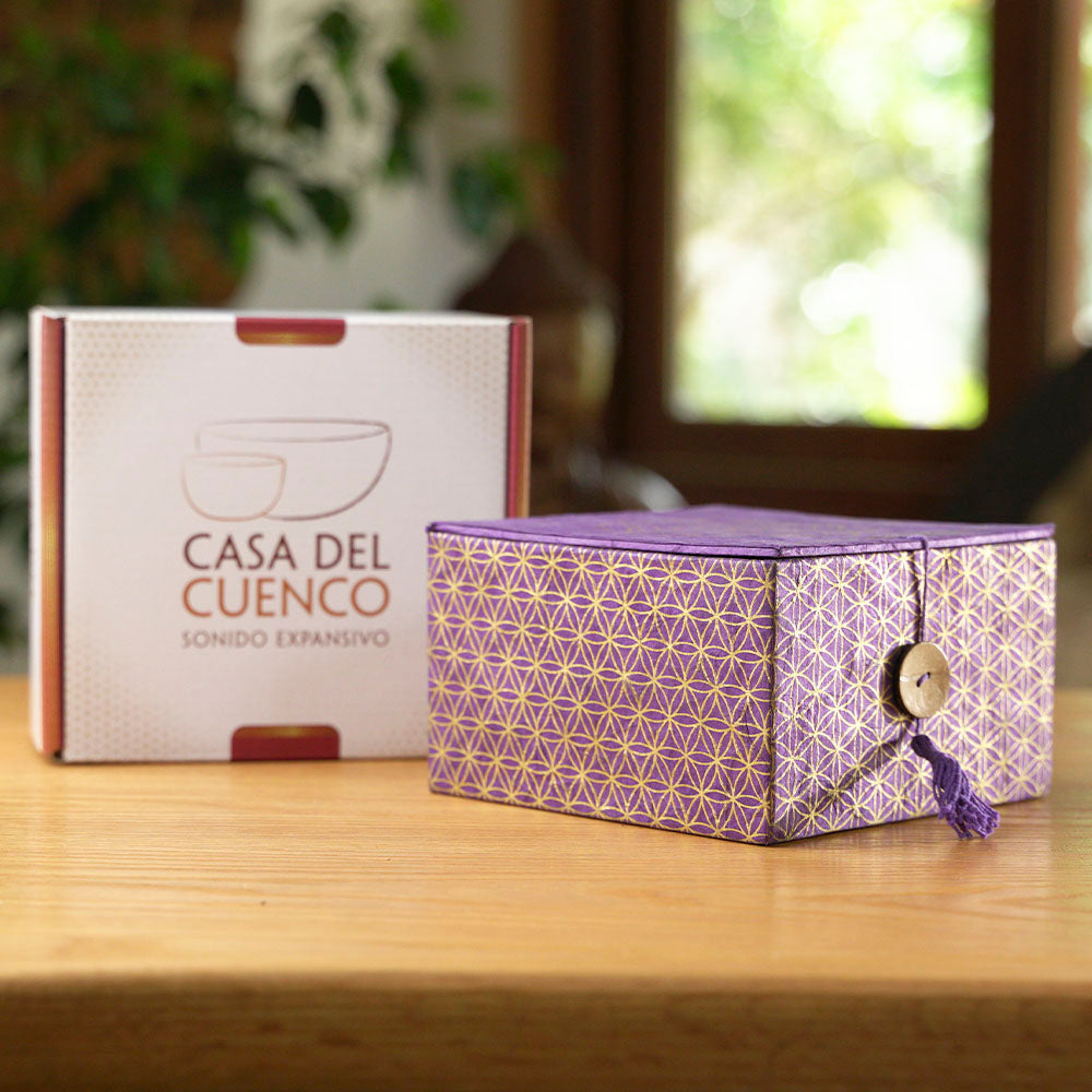 OMM BOX 💜 "SAHASRARA" - 9 CM