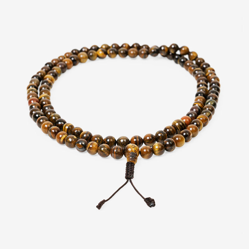 Japa Mala 108 beads (Tiger Eye)