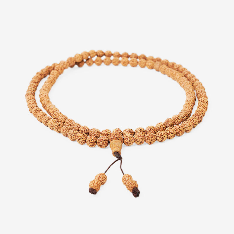 JAPA MALA 108 CUENTAS SEMILLA DE RUDRAKSHA